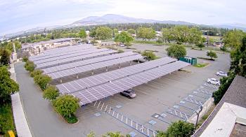 Weather camera view of Diablo Valley College.