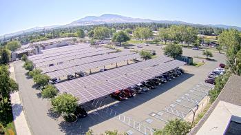 Weather camera view of Diablo Valley College.