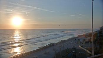 Weather camera view of Volusia County Lifeguard HQ Admin Center.