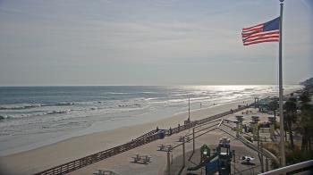Weather camera view of Volusia County Lifeguard HQ Admin Center.