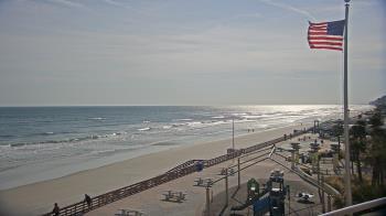 Weather camera view of Volusia County Lifeguard HQ Admin Center.