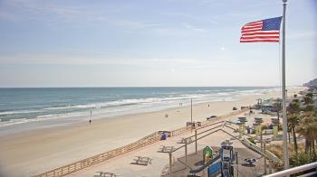 Weather camera view of Volusia County Lifeguard HQ Admin Center.