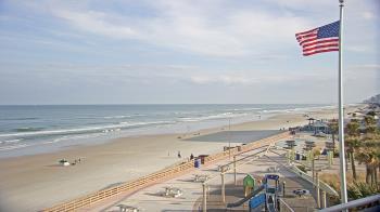 Weather camera view of Volusia County Lifeguard HQ Admin Center.