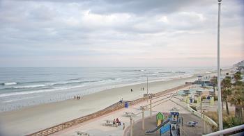 Weather camera view of Volusia County Lifeguard HQ Admin Center.