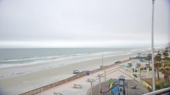 Weather camera view of Volusia County Lifeguard HQ Admin Center.