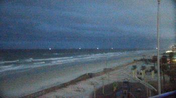 Weather camera view of Volusia County Lifeguard HQ Admin Center.
