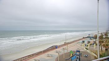 Weather camera view of Volusia County Lifeguard HQ Admin Center.