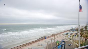 Weather camera view of Volusia County Lifeguard HQ Admin Center.
