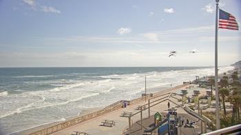 Weather camera view of Volusia County Lifeguard HQ Admin Center.