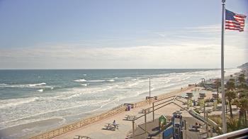 Weather camera view of Volusia County Lifeguard HQ Admin Center.