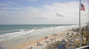 Weather camera view of Volusia County Lifeguard HQ Admin Center.