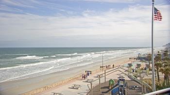 Weather camera view of Volusia County Lifeguard HQ Admin Center.