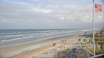 Weather camera view of Volusia County Lifeguard HQ Admin Center.