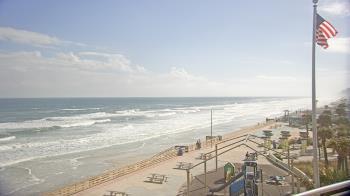 Weather camera view of Volusia County Lifeguard HQ Admin Center.