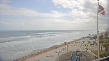 Weather camera view of Volusia County Lifeguard HQ Admin Center.