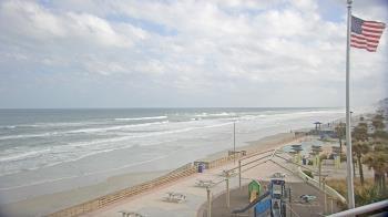 Weather camera view of Volusia County Lifeguard HQ Admin Center.