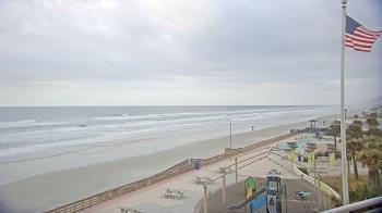Weather camera view of Volusia County Lifeguard HQ Admin Center.