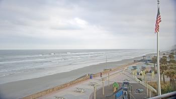 Weather camera view of Volusia County Lifeguard HQ Admin Center.
