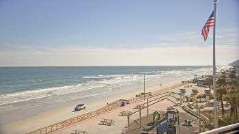 Weather camera view of Volusia County Lifeguard HQ Admin Center.