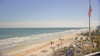 Weather camera view of Volusia County Lifeguard HQ Admin Center.