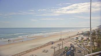 Weather camera view of Volusia County Lifeguard HQ Admin Center.