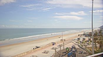 Weather camera view of Volusia County Lifeguard HQ Admin Center.