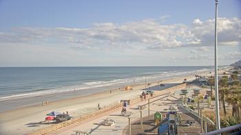 Weather camera view of Volusia County Lifeguard HQ Admin Center.
