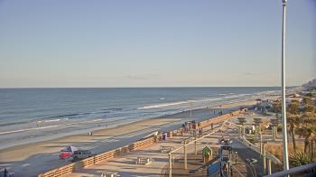 Weather camera view of Volusia County Lifeguard HQ Admin Center.