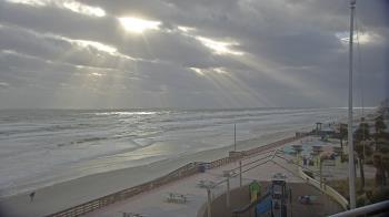 Weather camera view of Volusia County Lifeguard HQ Admin Center.