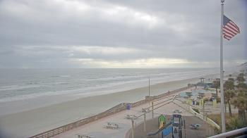 Weather camera view of Volusia County Lifeguard HQ Admin Center.