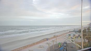 Weather camera view of Volusia County Lifeguard HQ Admin Center.