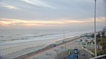 Weather camera view of Volusia County Lifeguard HQ Admin Center.