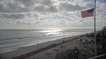 Weather camera view of Volusia County Lifeguard HQ Admin Center.