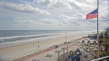 Weather camera view of Volusia County Lifeguard HQ Admin Center.