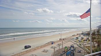 Weather camera view of Volusia County Lifeguard HQ Admin Center.