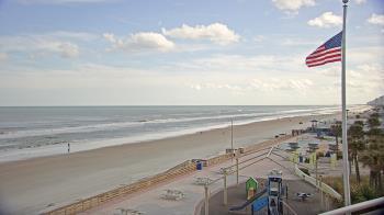 Weather camera view of Volusia County Lifeguard HQ Admin Center.