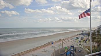 Weather camera view of Volusia County Lifeguard HQ Admin Center.