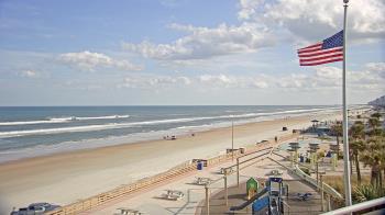 Weather camera view of Volusia County Lifeguard HQ Admin Center.