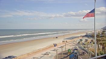 Weather camera view of Volusia County Lifeguard HQ Admin Center.