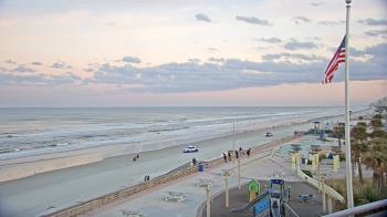 Weather camera view of Volusia County Lifeguard HQ Admin Center.