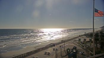 Weather camera view of Volusia County Lifeguard HQ Admin Center.