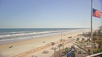 Weather camera view of Volusia County Lifeguard HQ Admin Center.