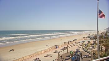 Weather camera view of Volusia County Lifeguard HQ Admin Center.