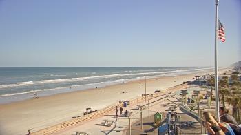 Weather camera view of Volusia County Lifeguard HQ Admin Center.