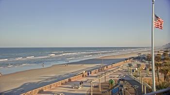 Weather camera view of Volusia County Lifeguard HQ Admin Center.