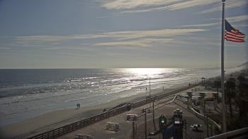 Weather camera view of Volusia County Lifeguard HQ Admin Center.
