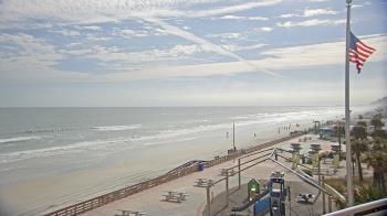 Weather camera view of Volusia County Lifeguard HQ Admin Center.