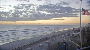Weather camera view of Volusia County Lifeguard HQ Admin Center.