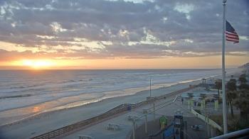 Weather camera view of Volusia County Lifeguard HQ Admin Center.