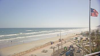 Weather camera view of Volusia County Lifeguard HQ Admin Center.